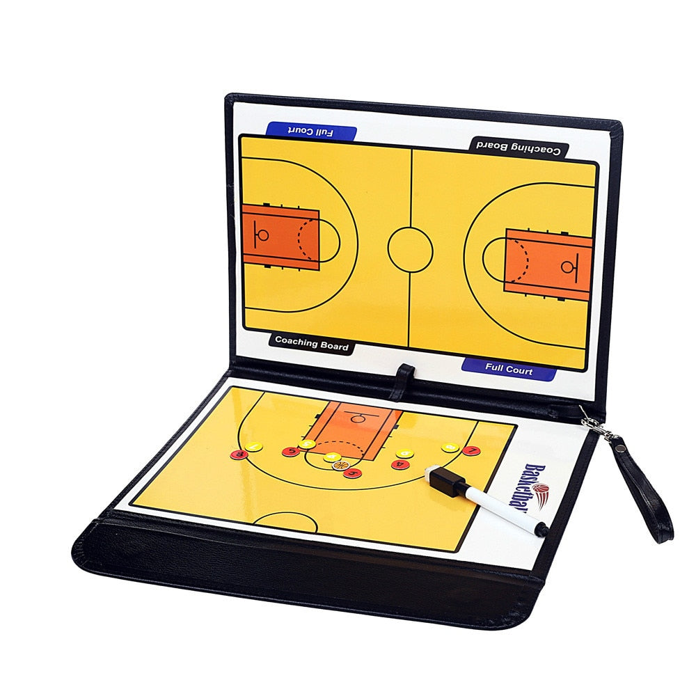 High Quality Magnetic Leather Basketball Tactic Board